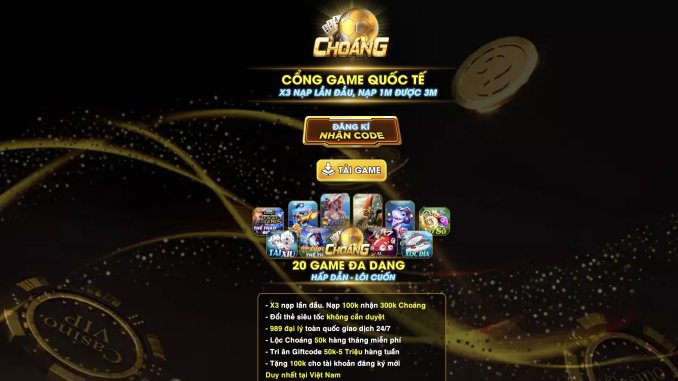 Choáng Club – Choáng Vip – Sân chơi đẳng cấp